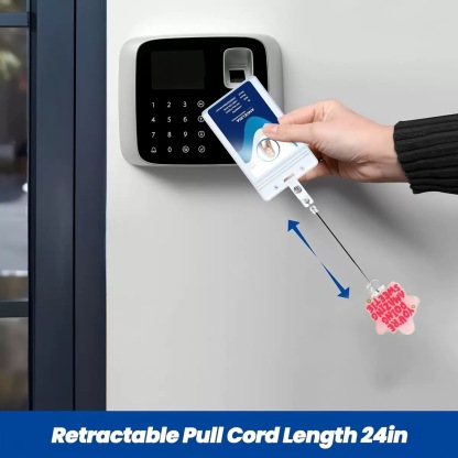 86 Retractable ID Name Badge Holder Reels with Swivel Alligator Clip  Cute Gifts