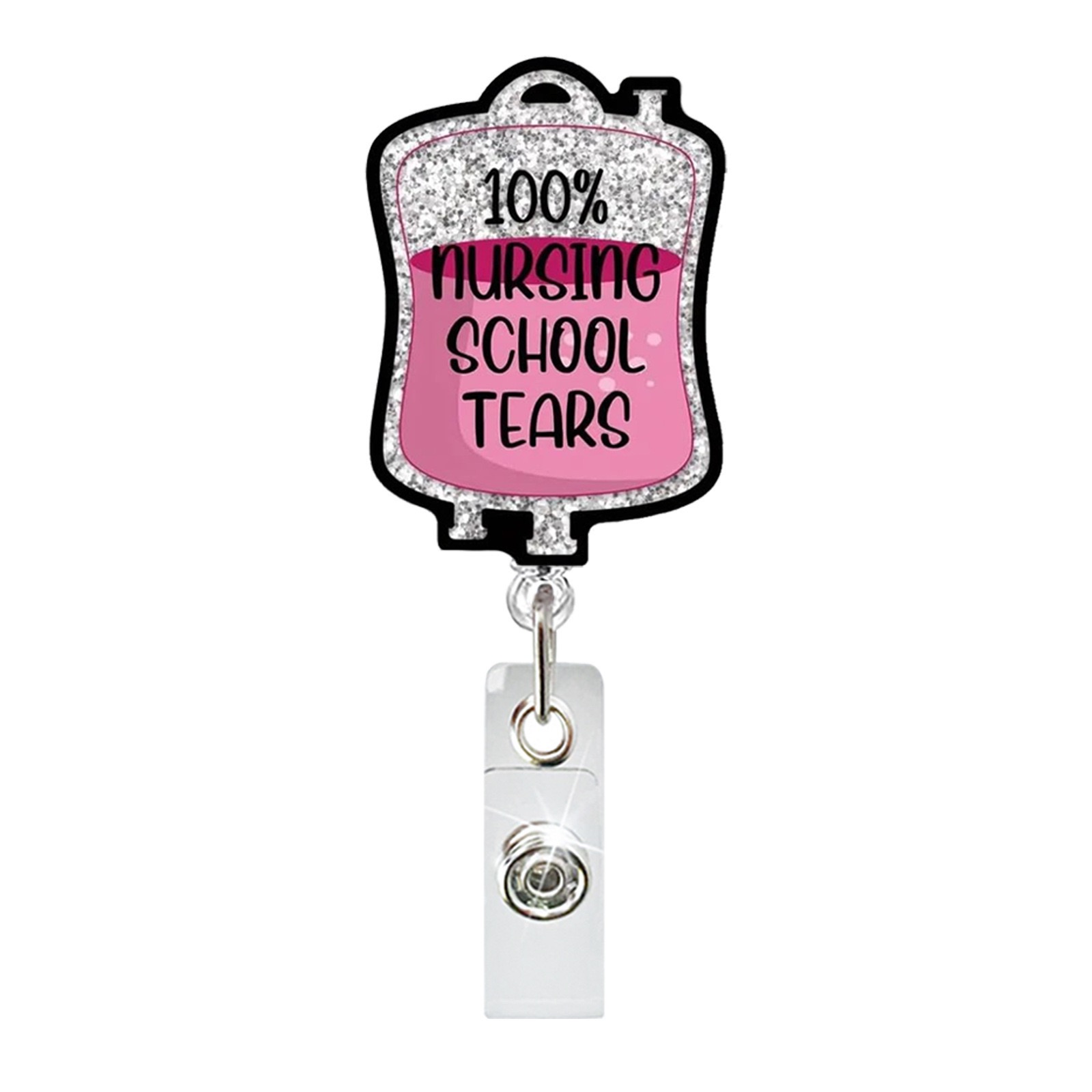 79 Retractable ID Name Badge Holder Reels with Swivel Alligator Clip  Cute Gifts