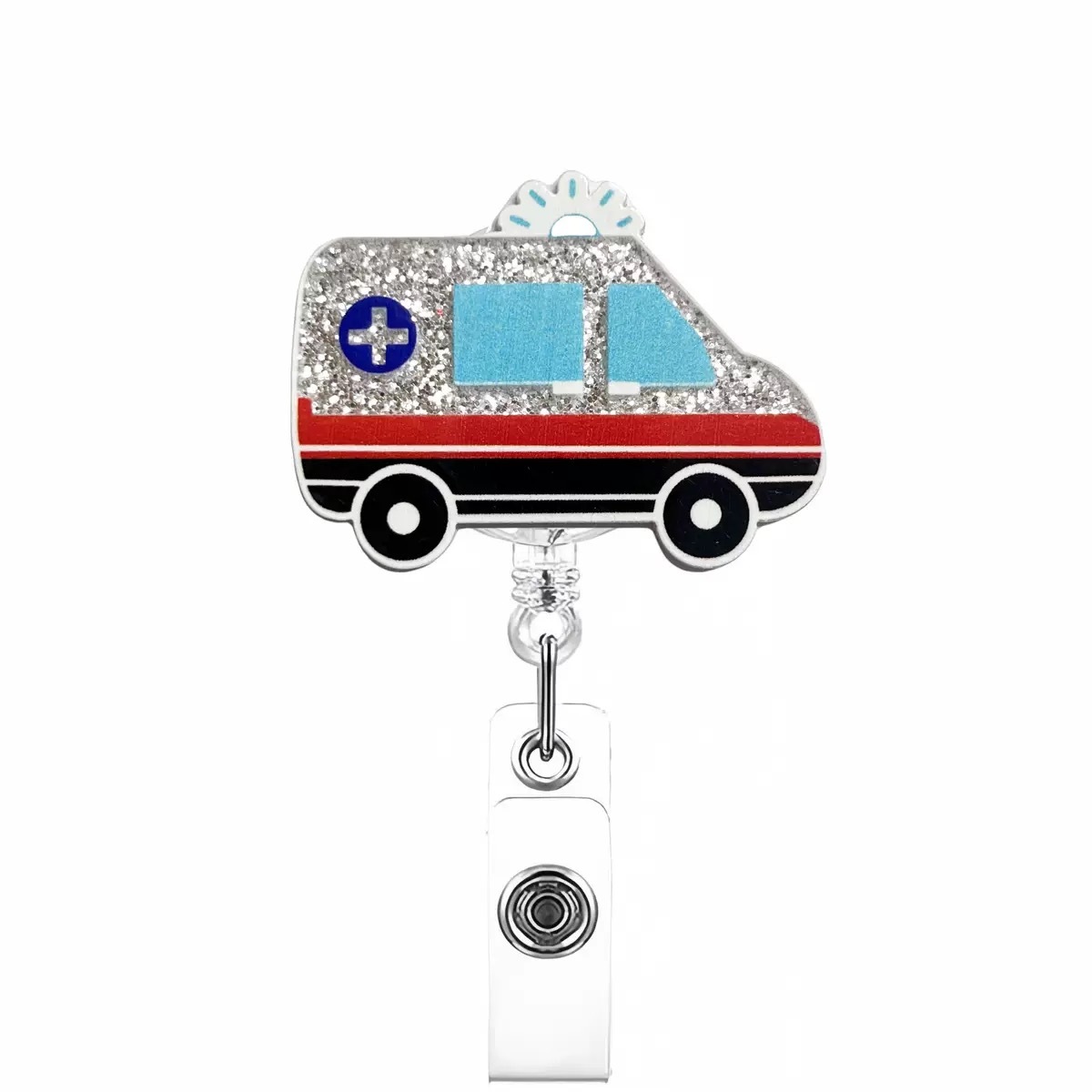 82 Retractable ID Name Badge Holder Reels with Swivel Alligator Clip  Cute Gifts