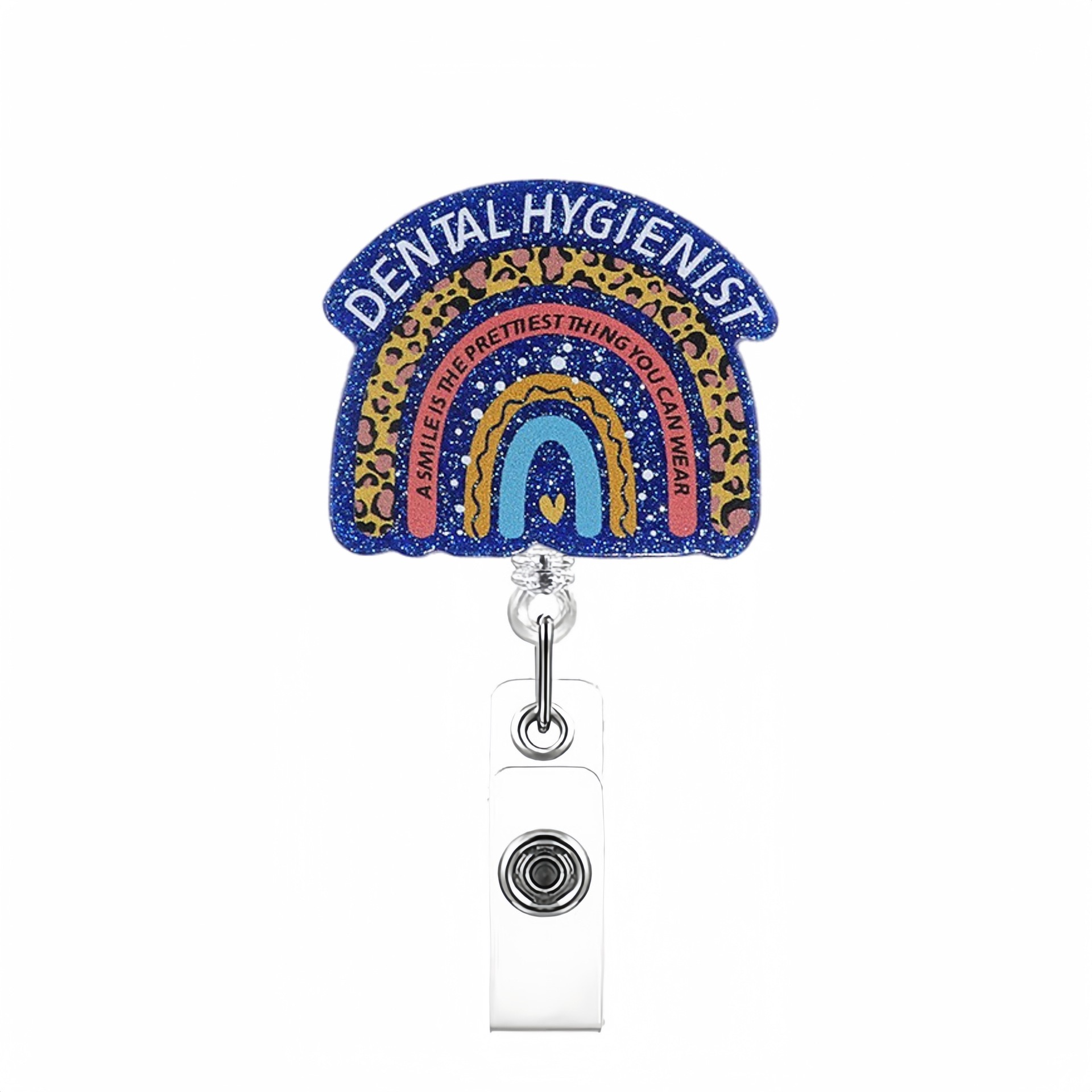 83 Retractable ID Name Badge Holder Reels with Swivel Alligator Clip  Cute Gifts