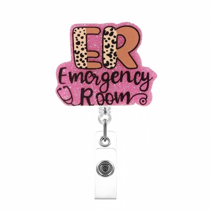 77 Retractable ID Name Badge Holder Reels with Swivel Alligator Clip  Cute Gifts