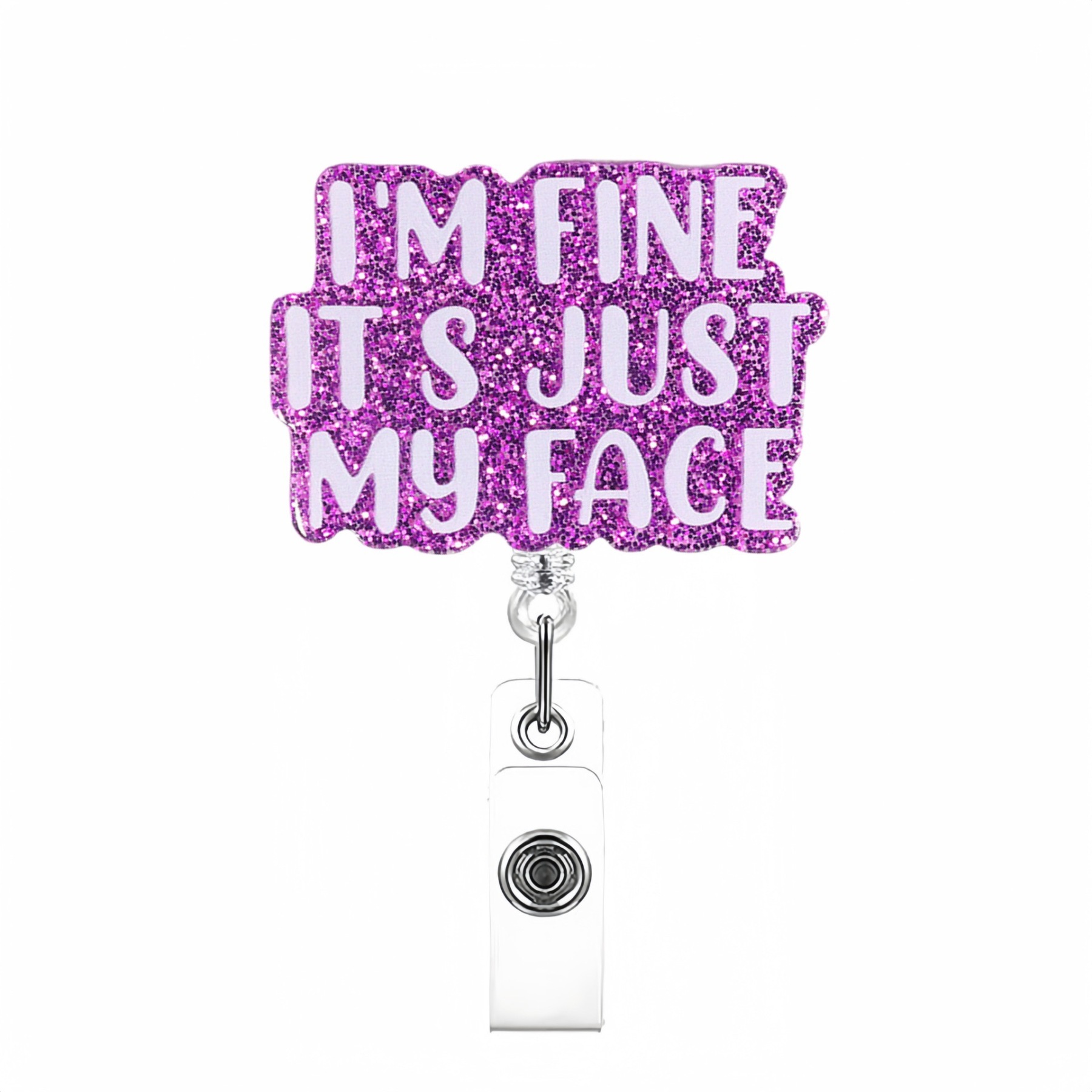 83 Retractable ID Name Badge Holder Reels with Swivel Alligator Clip  Cute Gifts