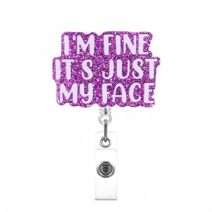 83 Retractable ID Name Badge Holder Reels with Swivel Alligator Clip  Cute Gifts