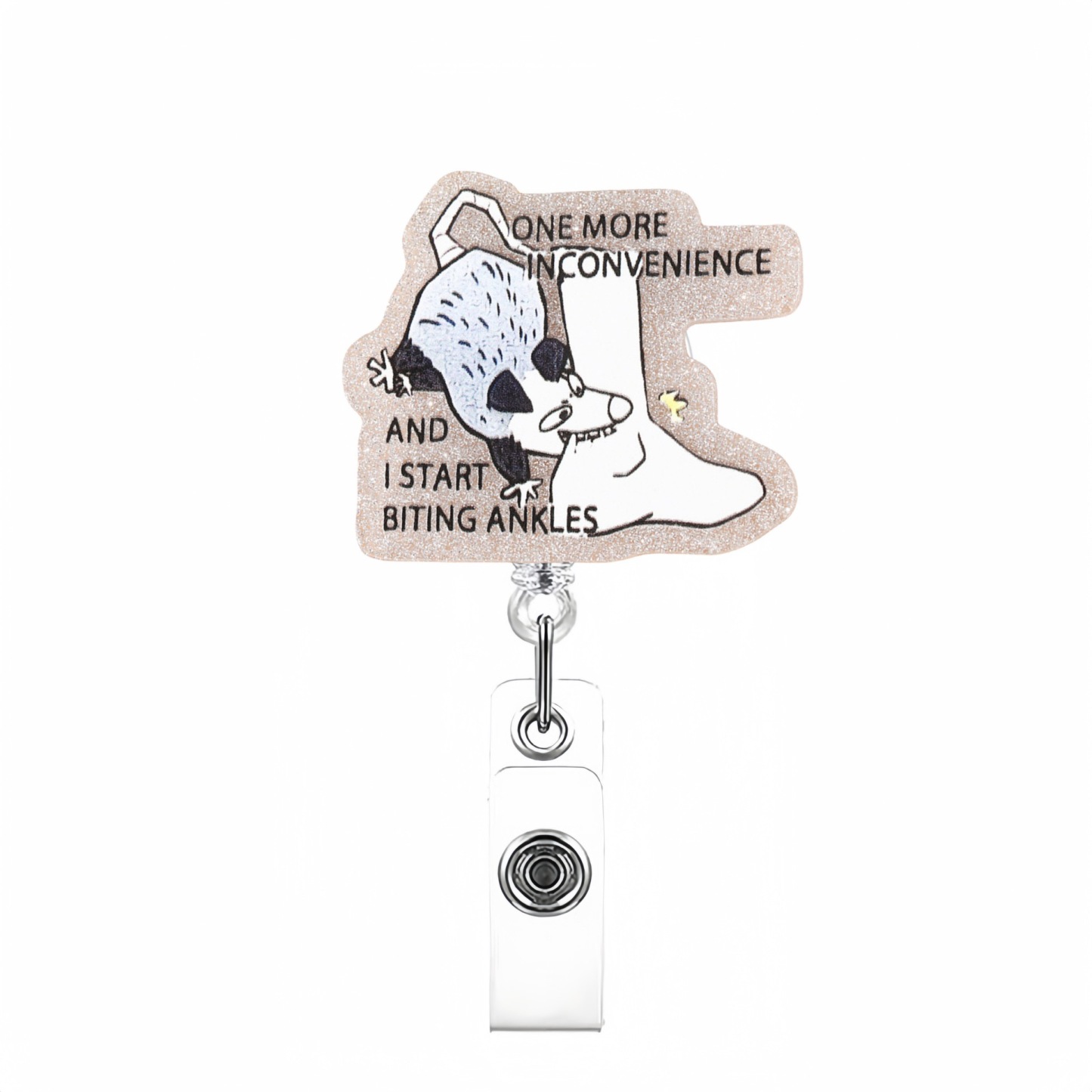 93 Retractable ID Name Badge Holder Reels with Swivel Alligator Clip  Cute Gifts