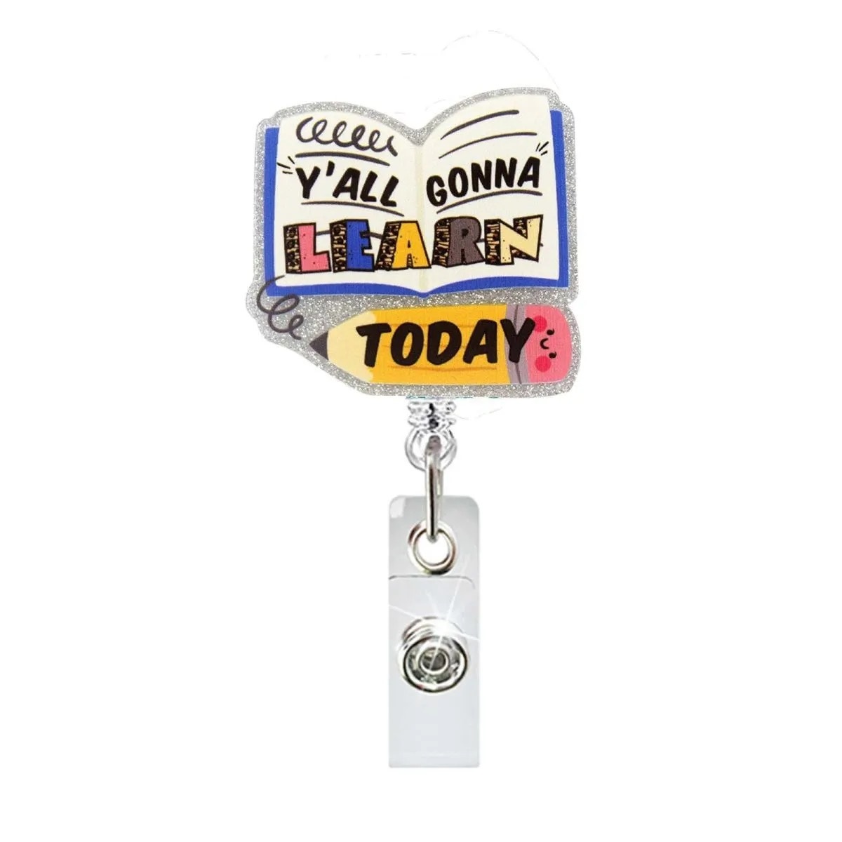 98 Retractable ID Name Badge Holder Reels with Swivel Alligator Clip  Cute Gifts