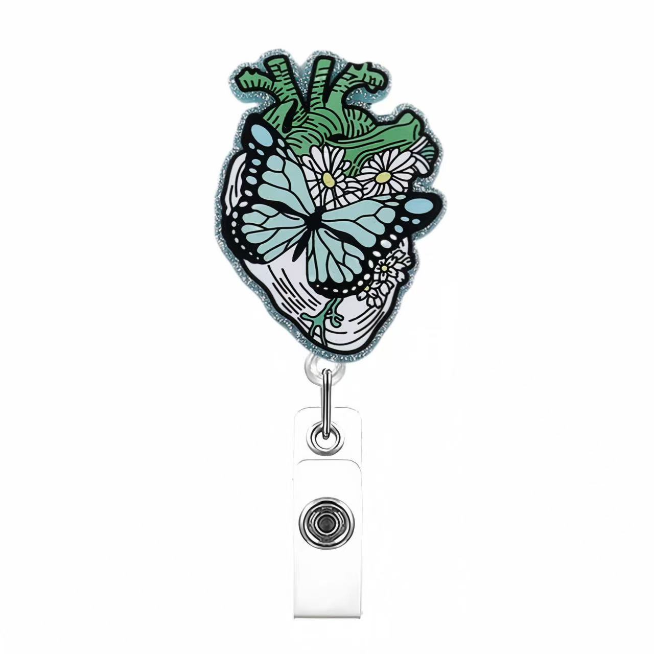 75 Retractable ID Name Badge Holder Reels with Swivel Alligator Clip  Cute Gifts