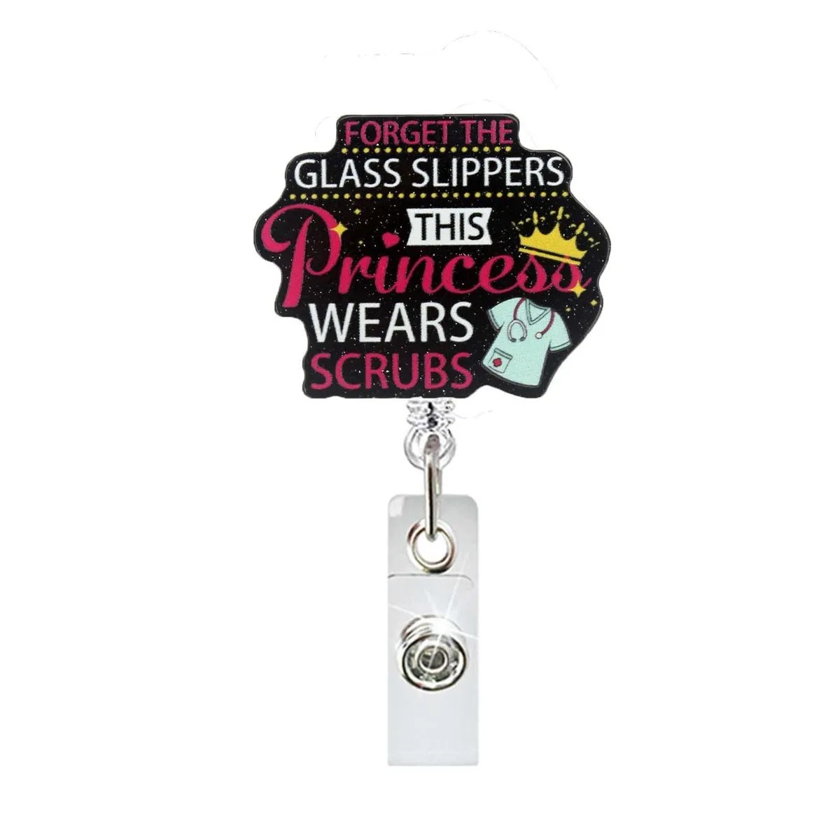 98 Retractable ID Name Badge Holder Reels with Swivel Alligator Clip  Cute Gifts