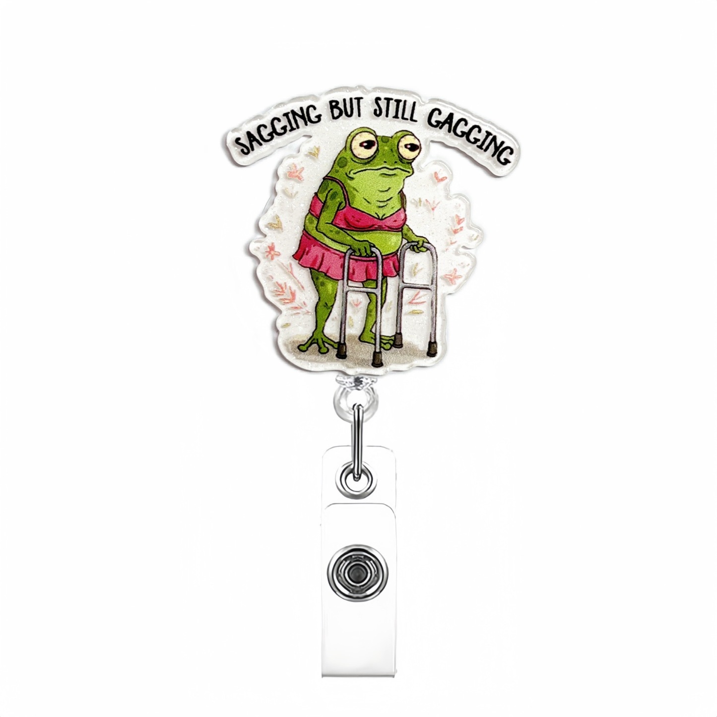 91 Retractable ID Name Badge Holder Reels with Swivel Alligator Clip  Cute Gifts