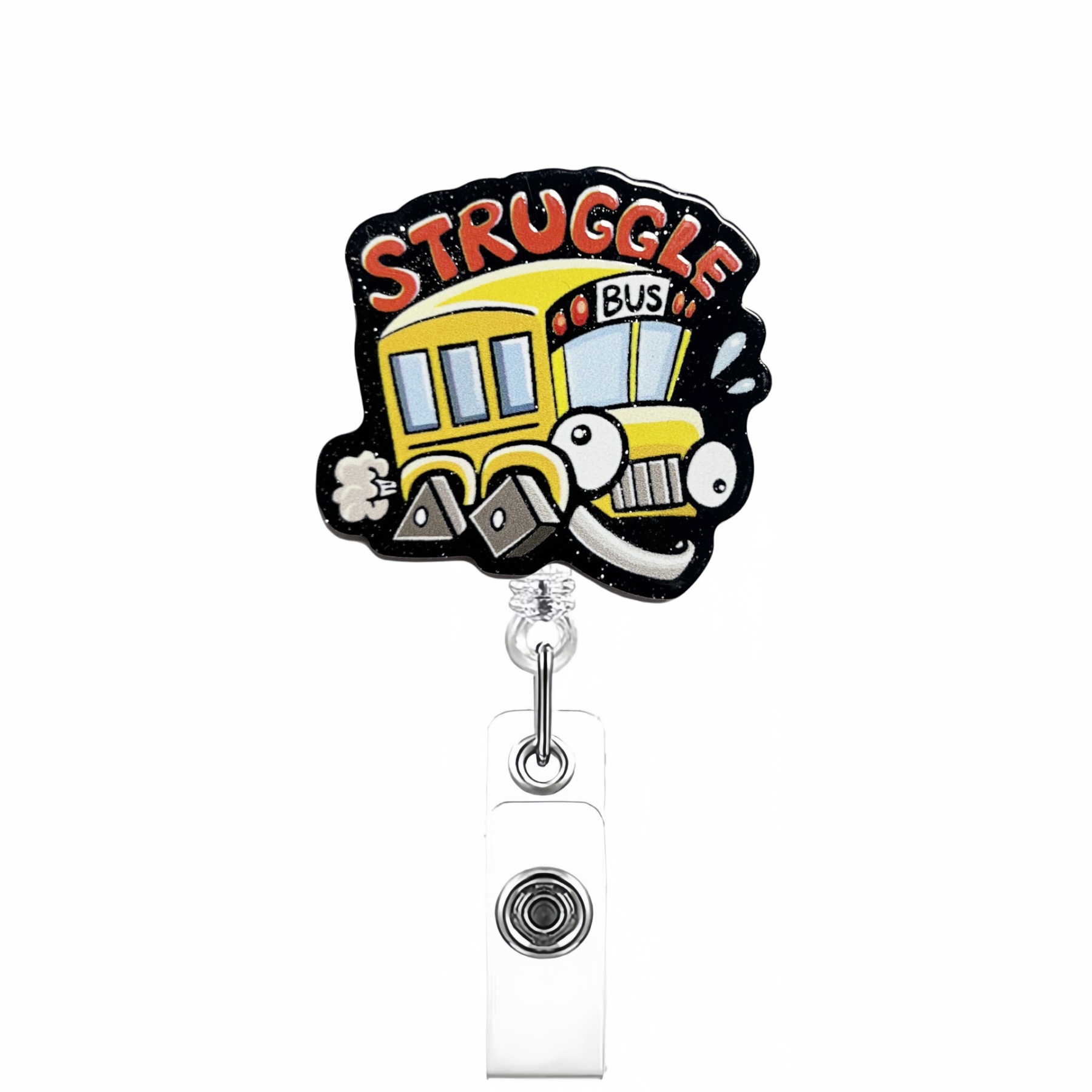 85 Retractable ID Name Badge Holder Reels with Swivel Alligator Clip  Cute Gifts