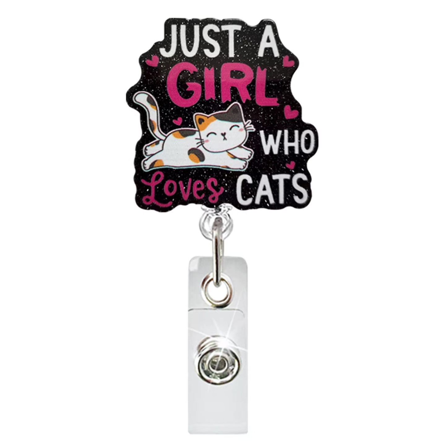 79 Retractable ID Name Badge Holder Reels with Swivel Alligator Clip  Cute Gifts