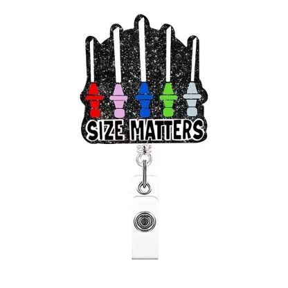 100 Retractable ID Name Badge Holder Reels with Swivel Alligator Clip  Cute Gifts