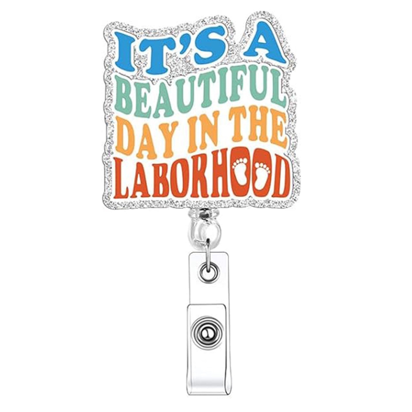 80 Retractable ID Name Badge Holder Reels with Swivel Alligator Clip  Cute Gifts