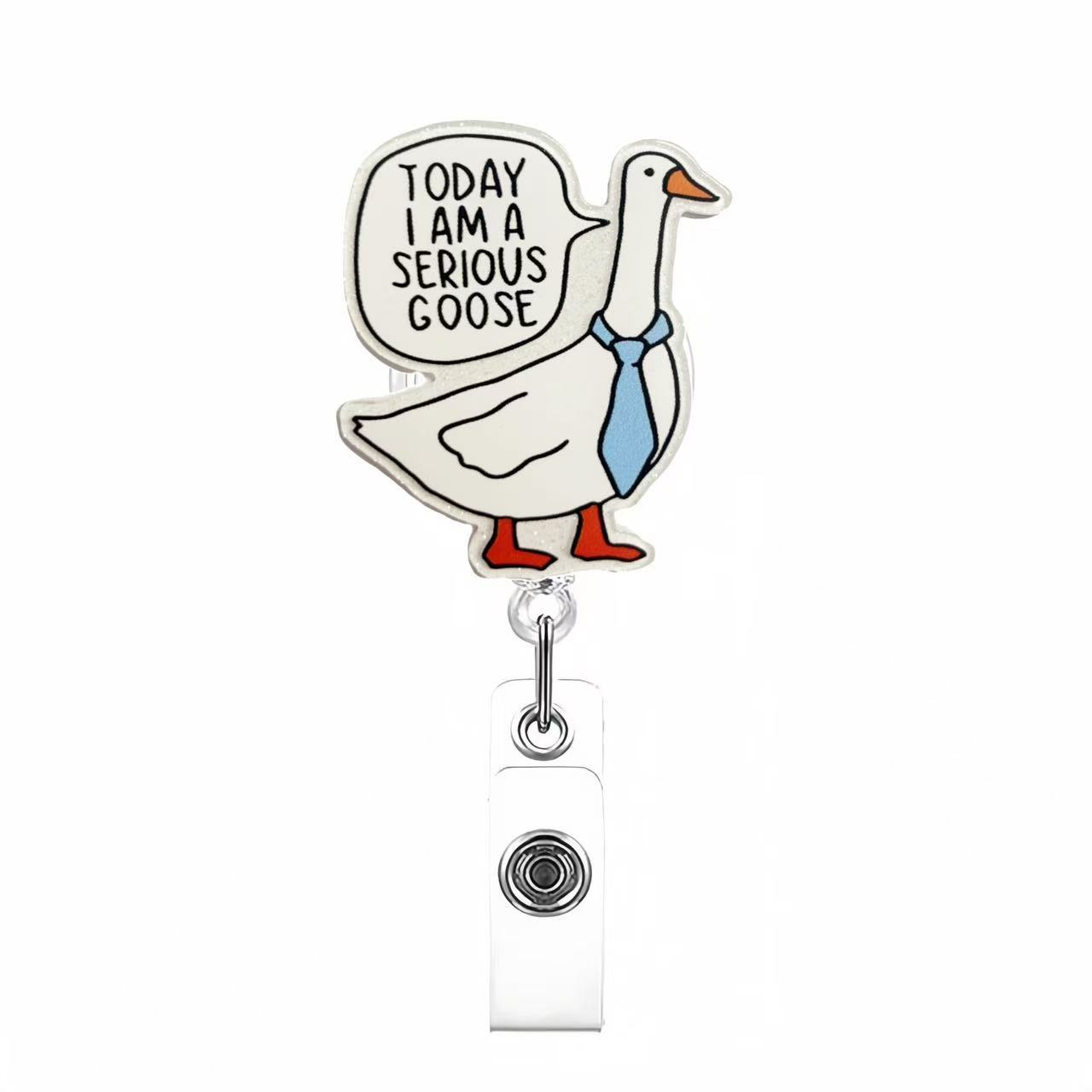 88 Retractable ID Name Badge Holder Reels with Swivel Alligator Clip  Cute Gifts