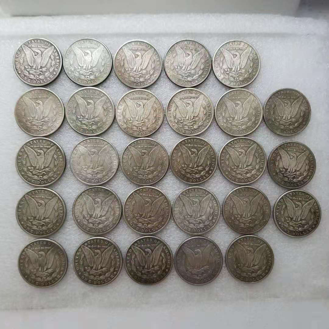 Last Day 70% ОFF🔥[Complete Set]1878-1902 Morgan Silver Dollar 25PC