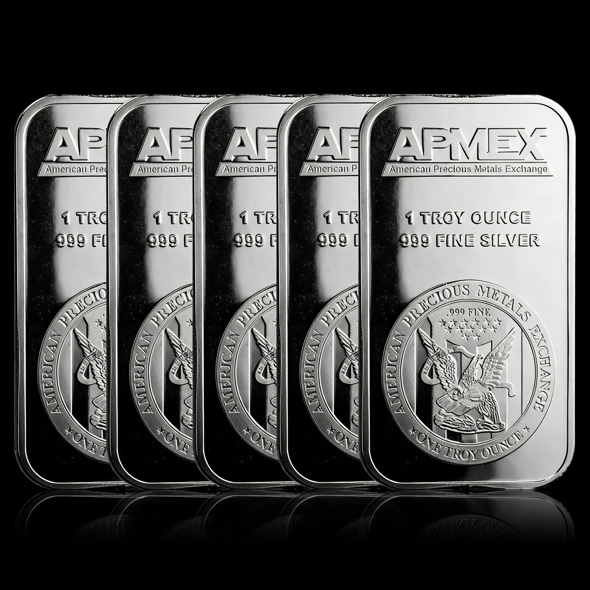 🦅APMEX 1 oz .999 Fine Silver Bar – American Eagle Heritage for Collectors