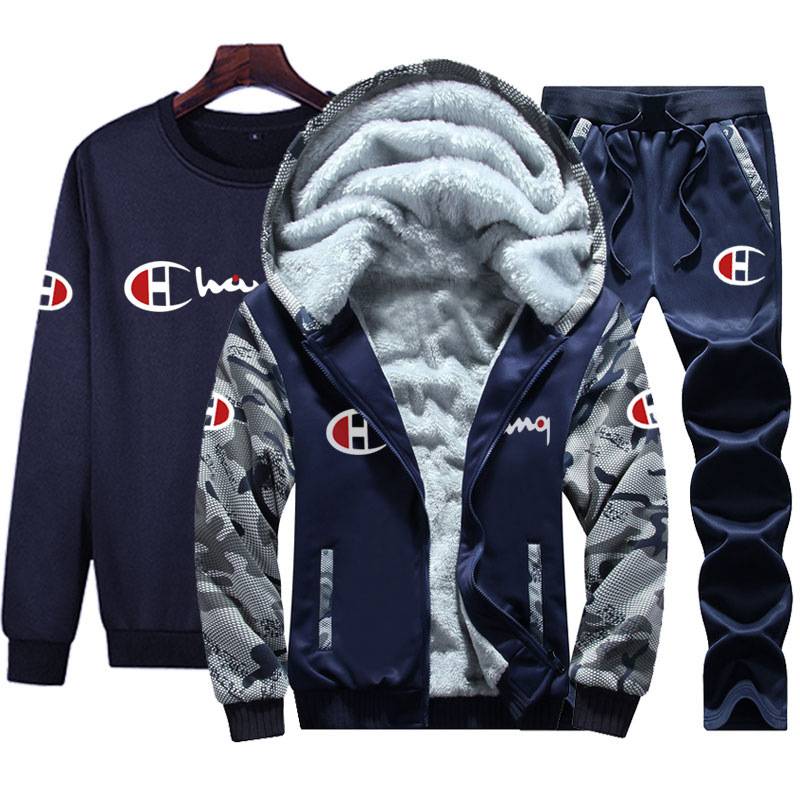 Tridelni komplet zimske flis jakne Champion