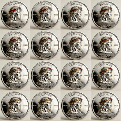 🏆Flash Sale 60% OFF - 🙏“Yahweh – The Living Light” Faith Commemorative Coin