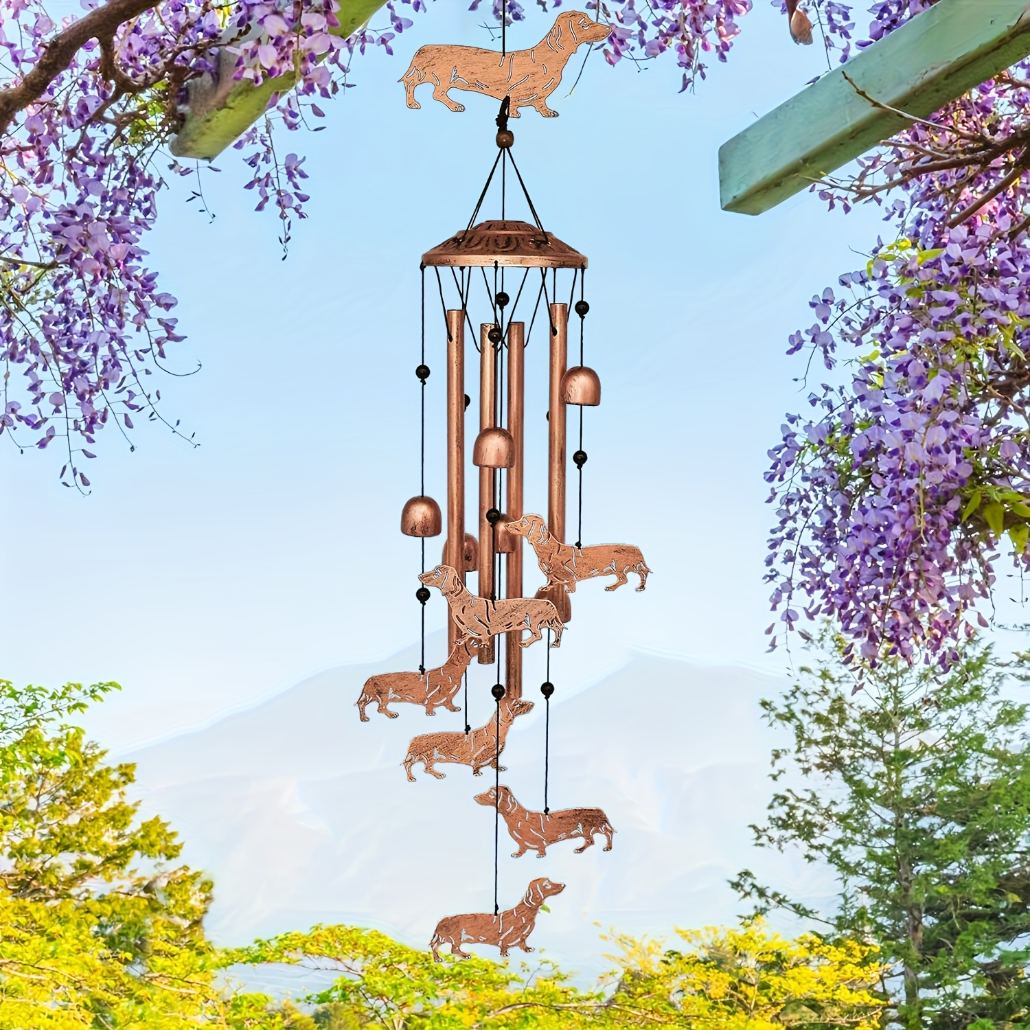 34inch Dachshund Wind Chime