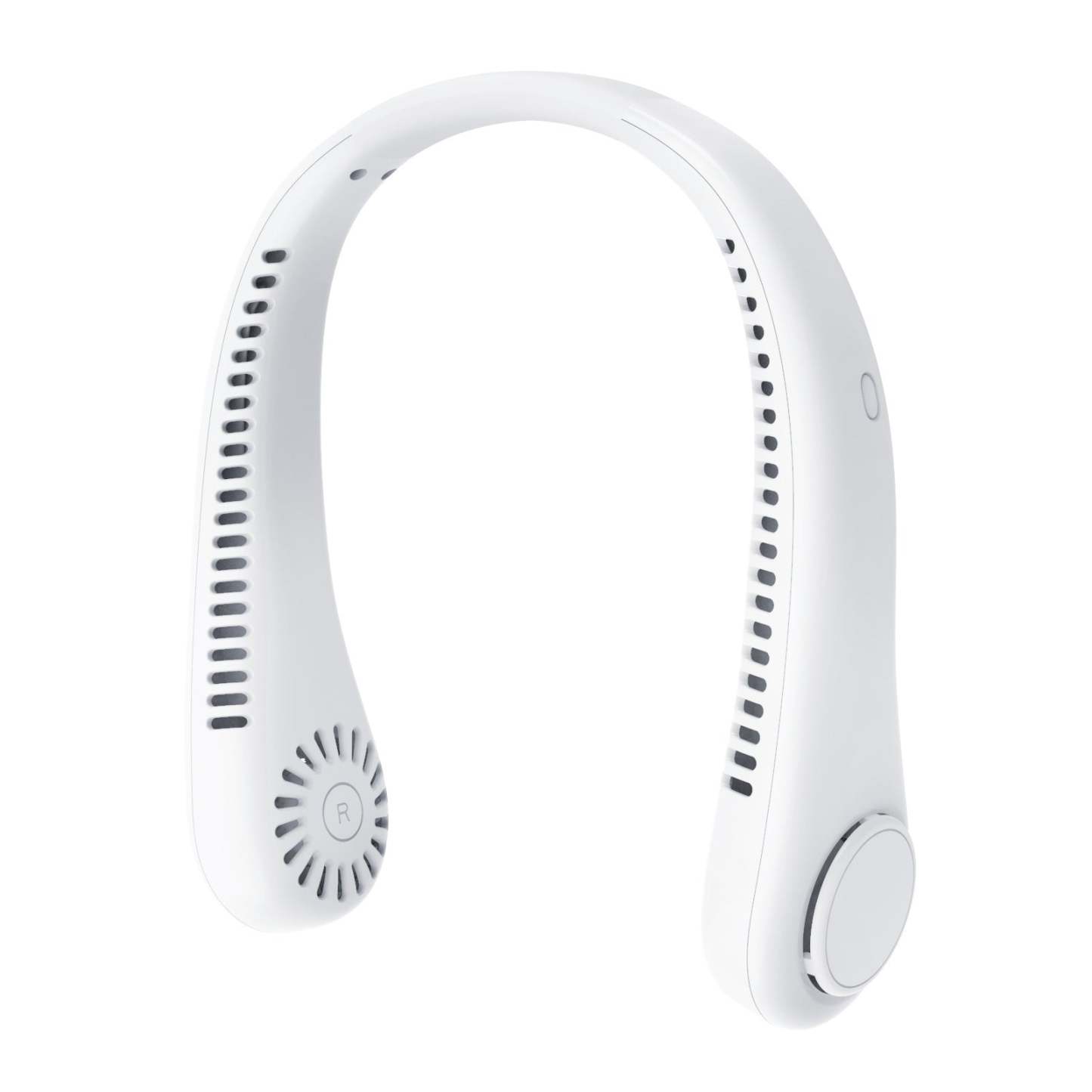 Digital display neck fan