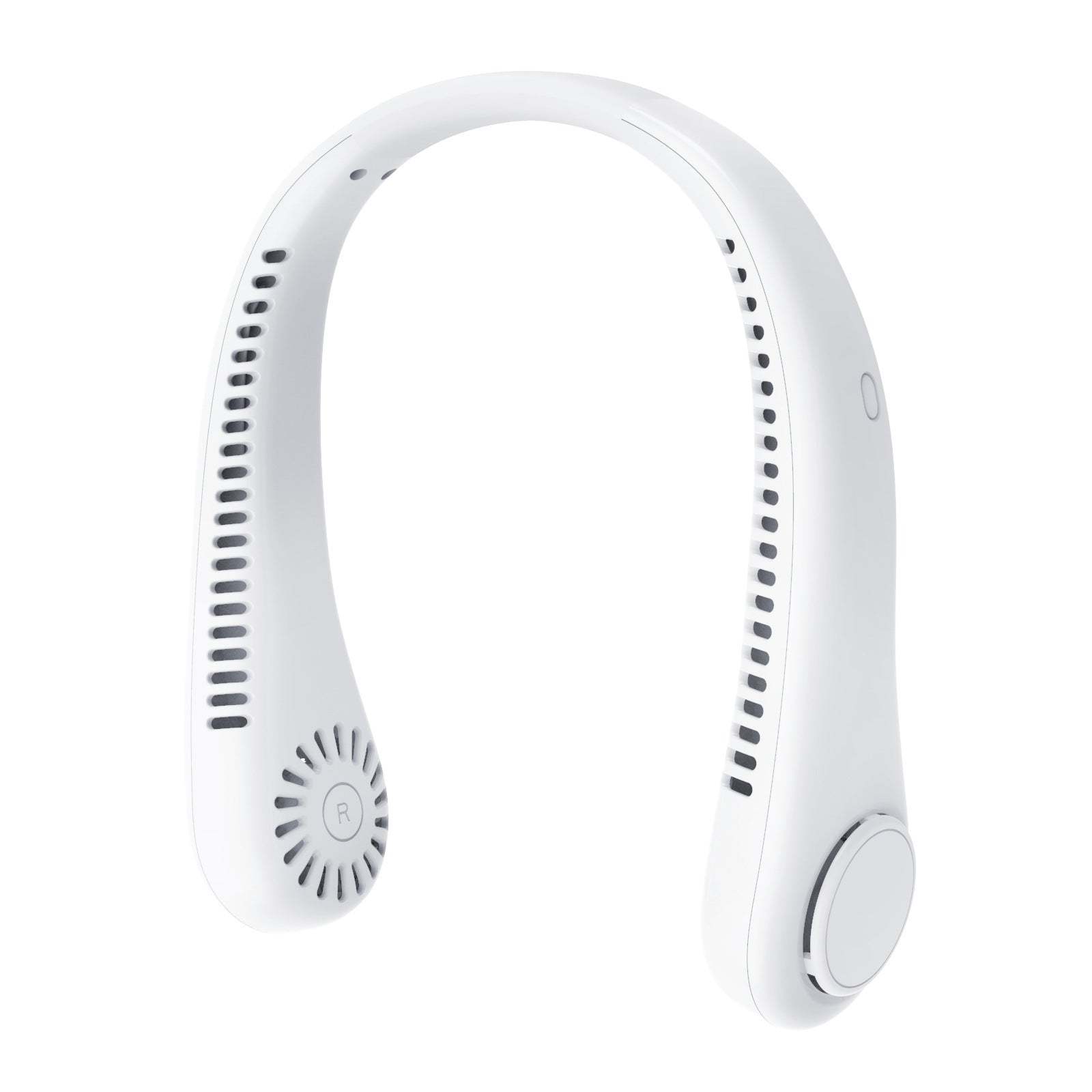 Digital display neck fan