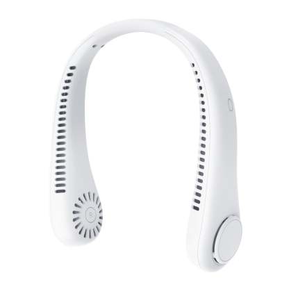 Digital display neck fan