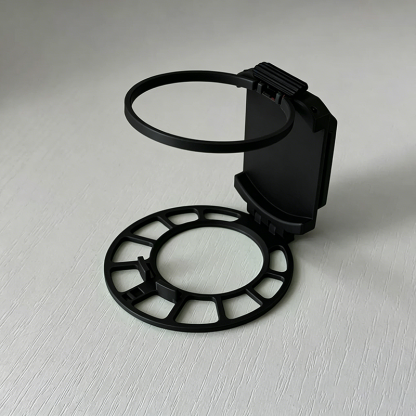 Foldable belt drink holder