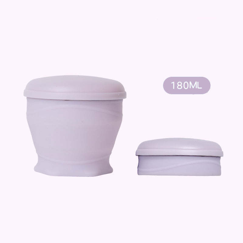 Collapsible Silicone Travel Cup with Lid