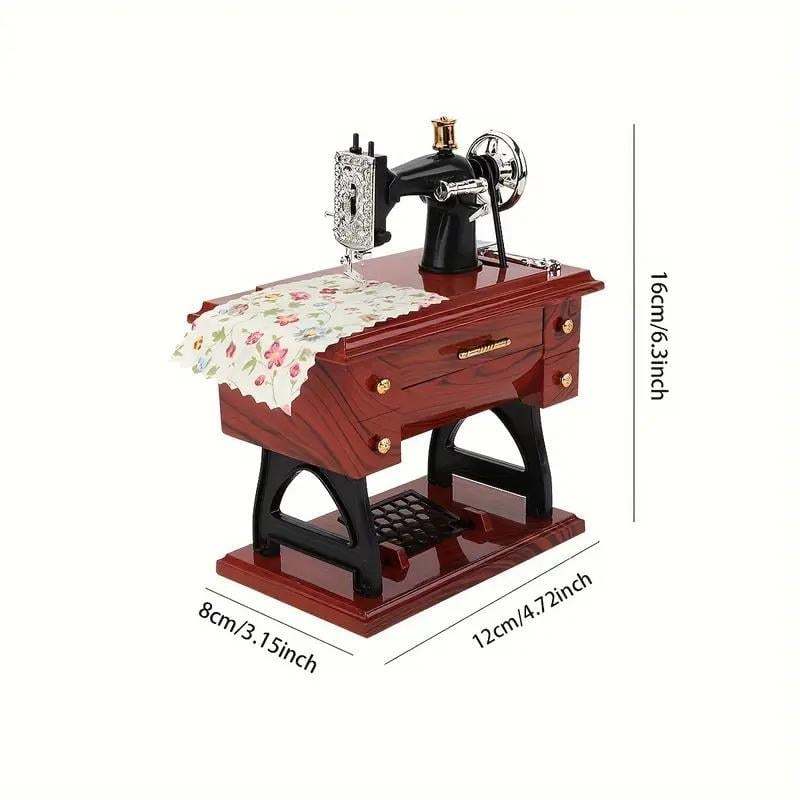 LAST DAY SALE 49% OFF💥Vintage Sewing Machine Design Music Box🎶