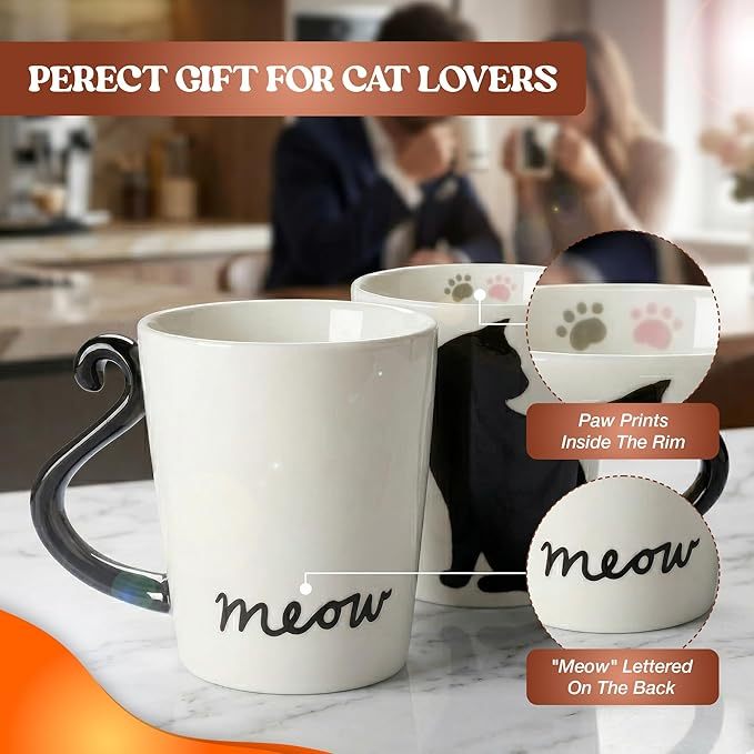 Black Cat Coffee Mug