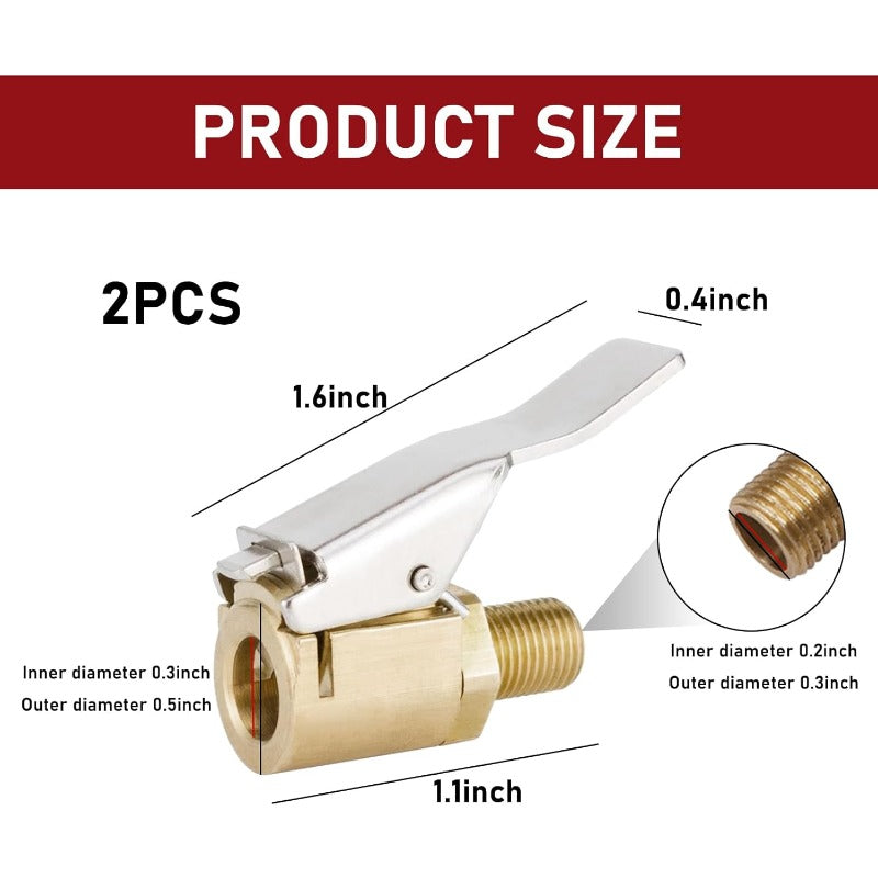 Brass Tire Air Chuck