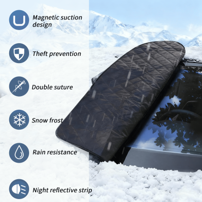 ✨Last Day 49% OFF - 4-Layer Magnetic Windshield Cover for Car