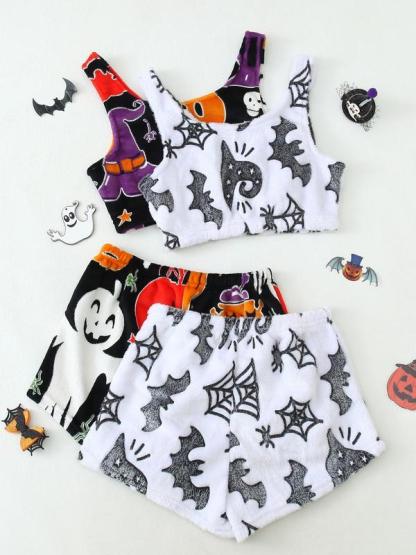 GloWitch Pro: Glow-in-the-Dark Halloween Pajama Set