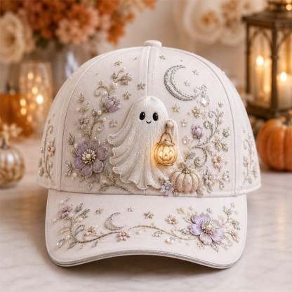 🔥Last Day 50% OFF – 🧙‍♀️✨3D Halloween Embroidery Cap