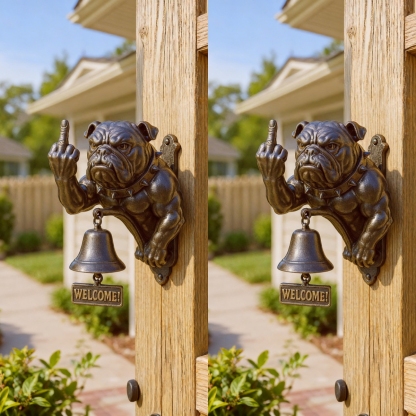 🏆2026 Spring Promotion 50% OFF🐶Funny Bulldog Doorbell🎁
