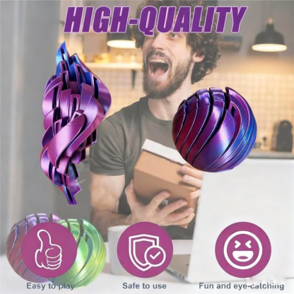 🎁🎄The Best Christmas Gift - Slime Ball Fidget Toy - 3D Printed Deformable Stress Ball