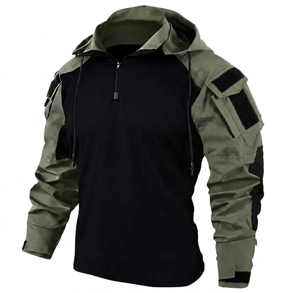 Men's Tactical Quick Dry Hoodie Combat Shirt