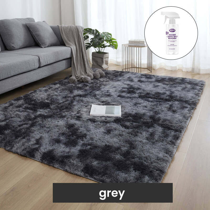 🔥 Gradient Color Plush Floor Mat