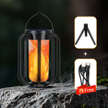 🏆 50K+ SOLD!⏰This Week Special Price.✨4 Modes Solar Lantern Outdoor Light