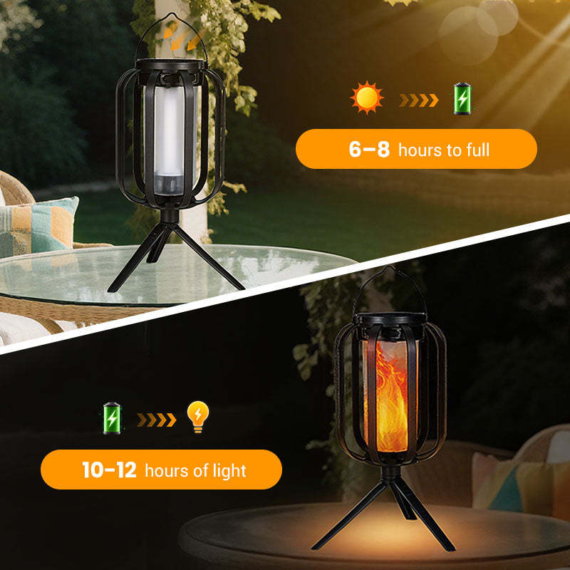 🏆 50K+ SOLD!⏰This Week Special Price.✨4 Modes Solar Lantern Outdoor Light