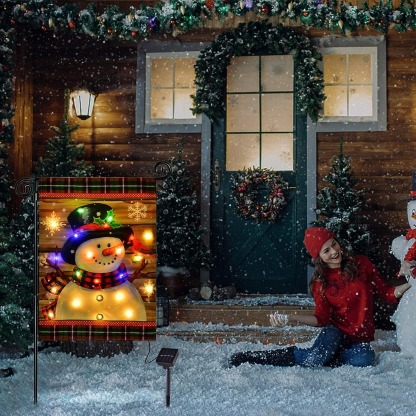 🔥This Week Special Offer 49% OFF🔥Christmas LED Garden Flags