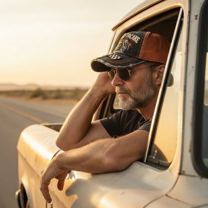 🔥🧢TOO OLD TO CARE · RIDE OR DIE CAP