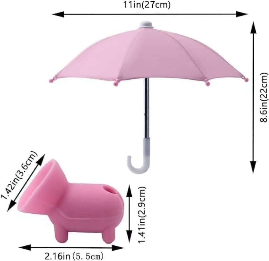 Phone Umbrella Suction Cup Stand
