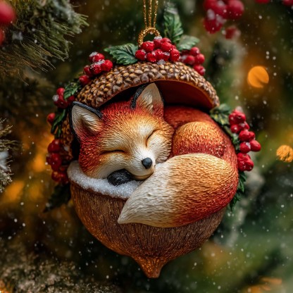 Charming Animal Christmas Ornaments