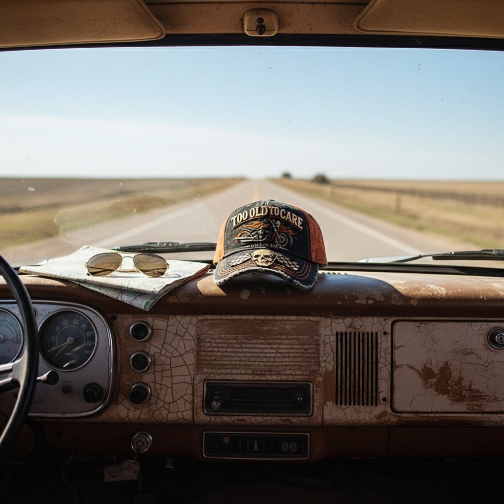 🔥🧢TOO OLD TO CARE · RIDE OR DIE CAP