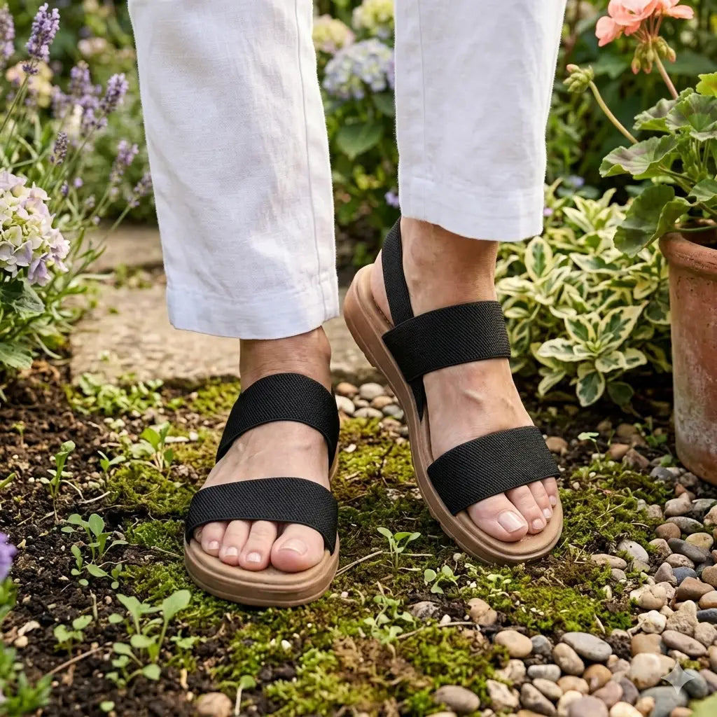 Free Stride Sandals - Lightweight Stretch Sandals for All-Day Comfort