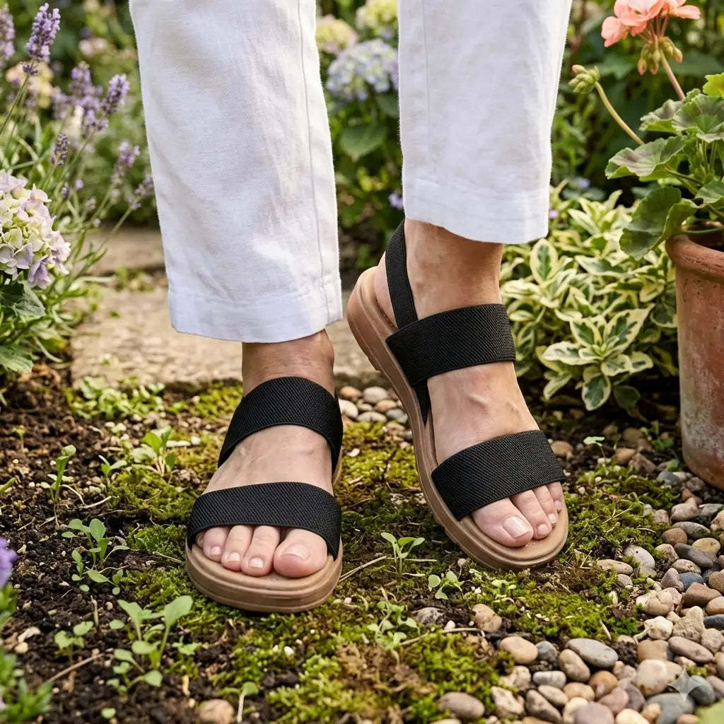 Free Stride Sandals - Lightweight Stretch Sandals for All-Day Comfort