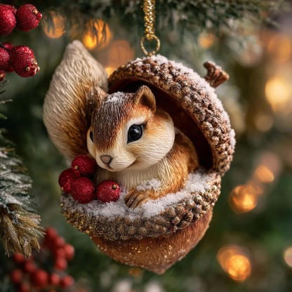 Charming Animal Christmas Ornaments