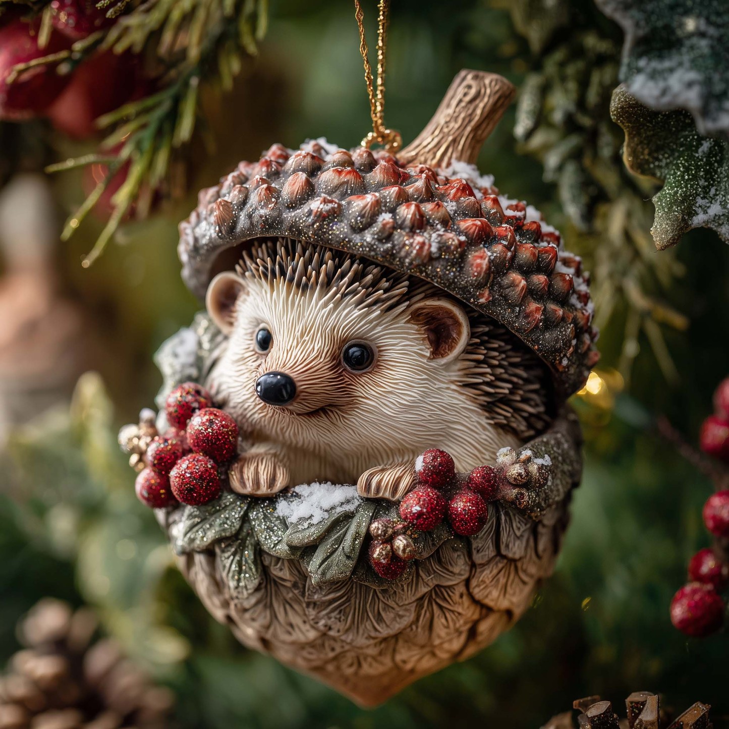 Charming Animal Christmas Ornaments