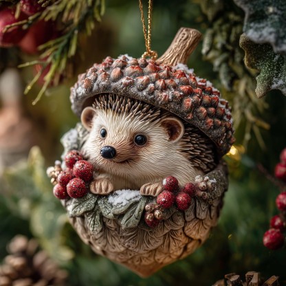 Charming Animal Christmas Ornaments