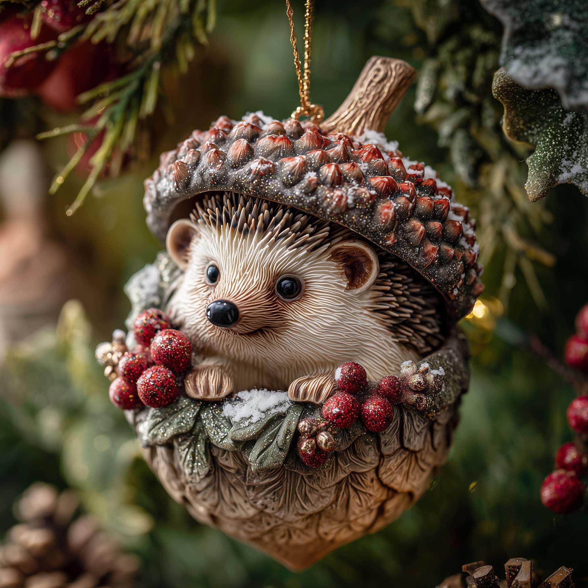 Charming Animal Christmas Ornaments